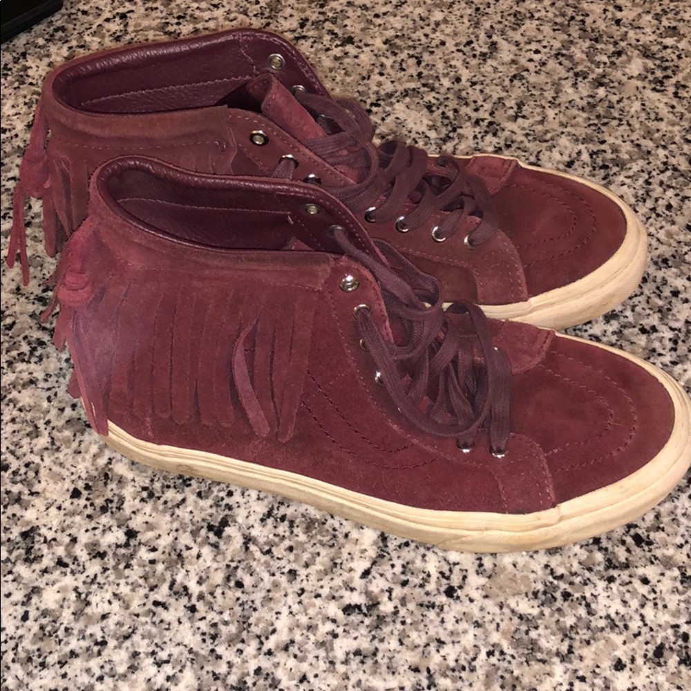 Fringe Vans Size 8